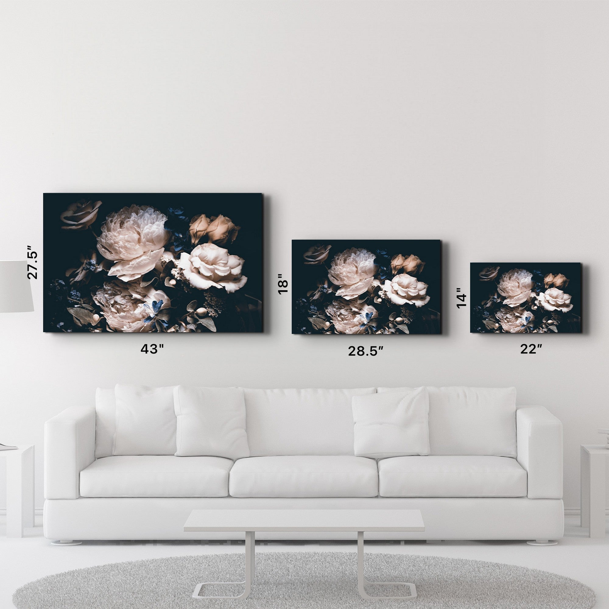 Arte Decorativa em Vidro Temperado Multicolor 70x110cm - Impressão UV de Alta Qualidade