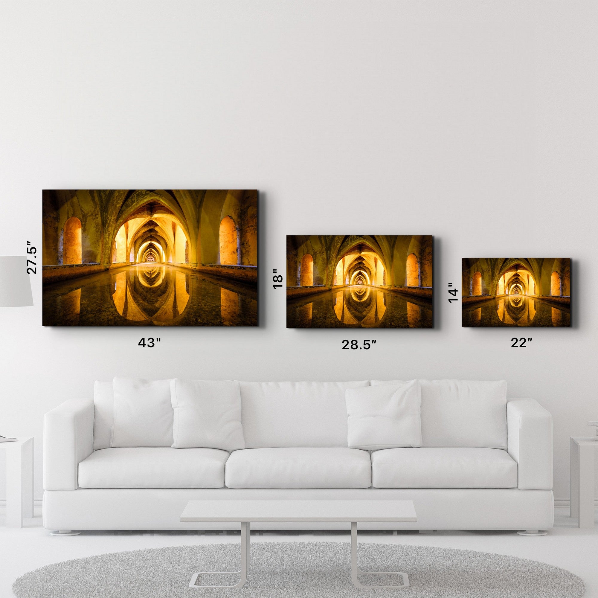 Arte Decorativa em Vidro Temperado Multicolor 70x110cm - Impressão UV de Alta Qualidade