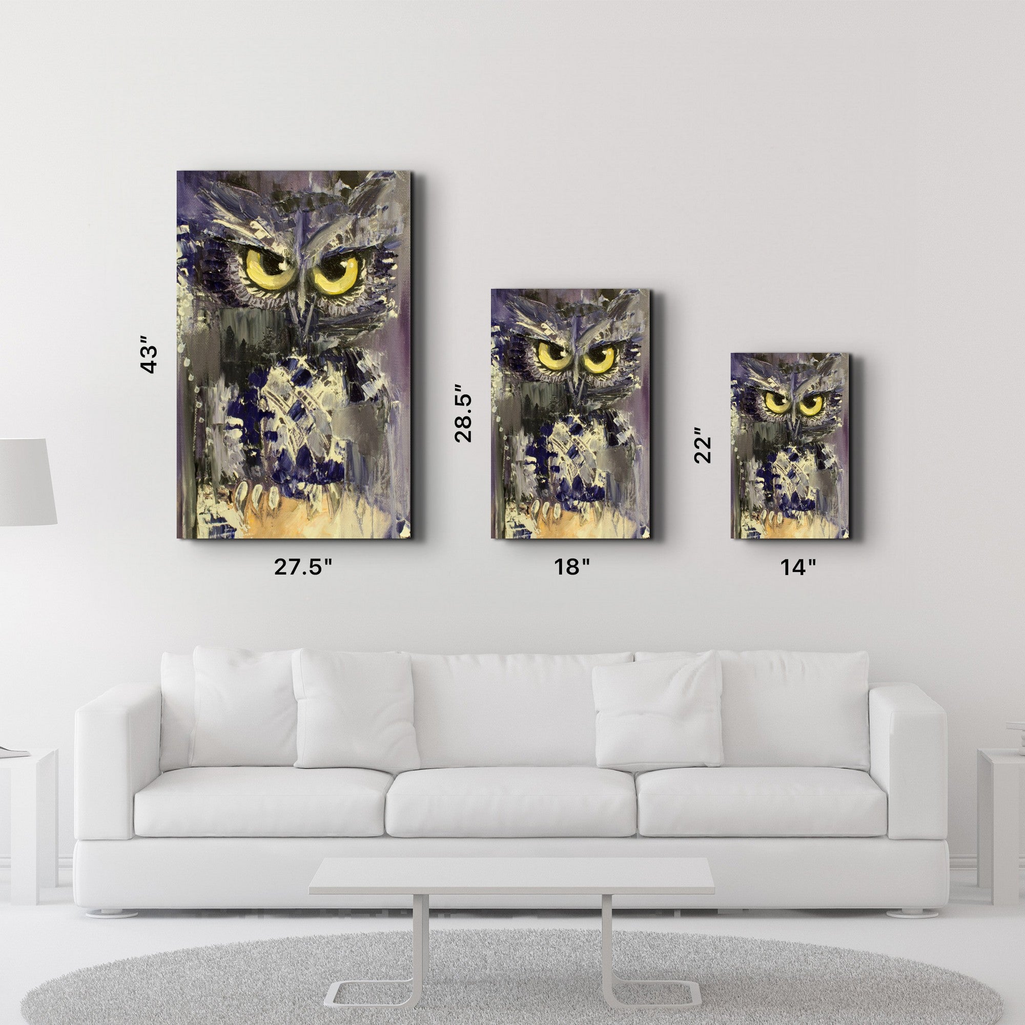 Arte em Vidro Temperado Multicolor 35x55cm - Pintura Decorativa UV de Alta Qualidade