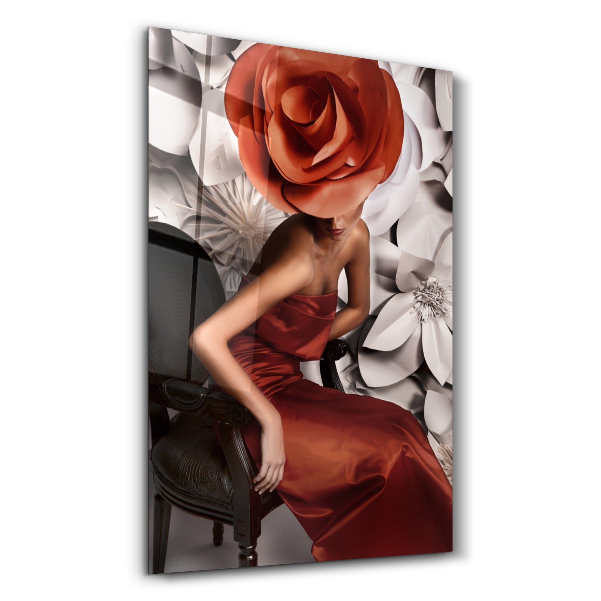 Quadro Decorativo em Vidro Temperado 35x55 cm Multicolor – Impressão UV, 4 mm (OGLS-5093)