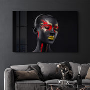 Arte Decorativa em Vidro Temperado Multicolor 46x72cm - Impressão UV de Alta Qualidade