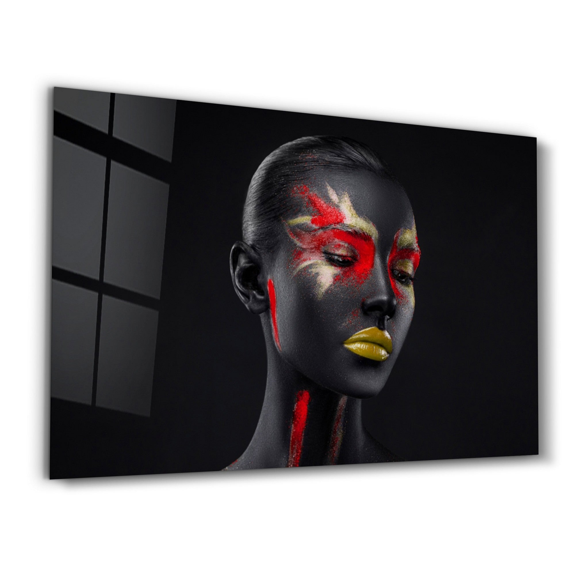 Arte em Vidro Temperado Multicolor 70x110cm - Pintura Decorativa UV de Alta Qualidade