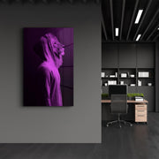 Arte em Vidro Temperado Multicolor 35x55cm - Pintura Decorativa UV de Alta Qualidade