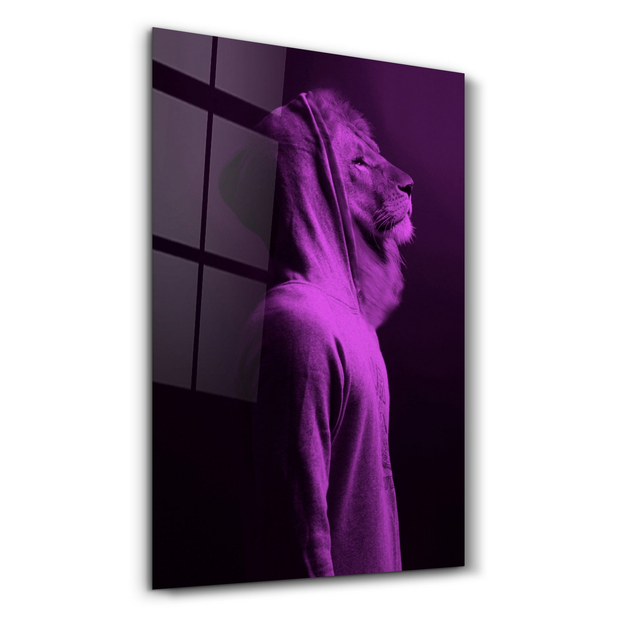 Arte em Vidro Temperado Multicolor 35x55cm - Pintura Decorativa UV de Alta Qualidade