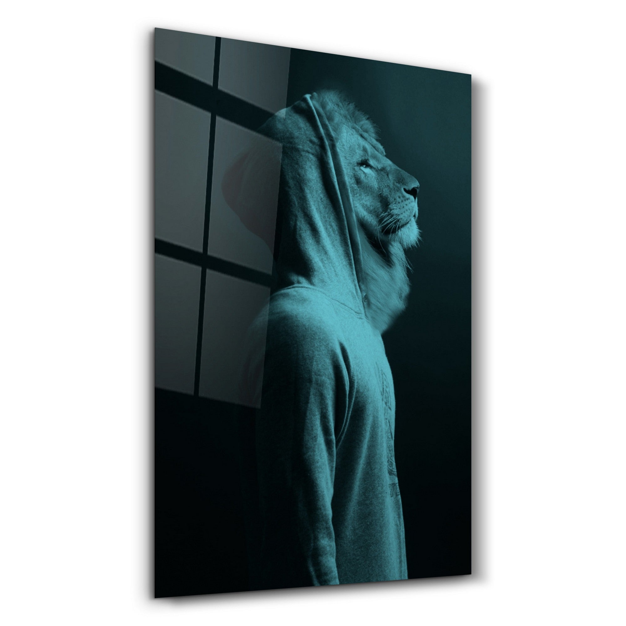 Arte Decorativa em Vidro Temperado Multicolor 46x72cm - Impressão UV de Alta Qualidade