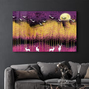 Arte em Vidro Temperado Multicolor 35x55cm - Pintura Decorativa UV de Alta Qualidade