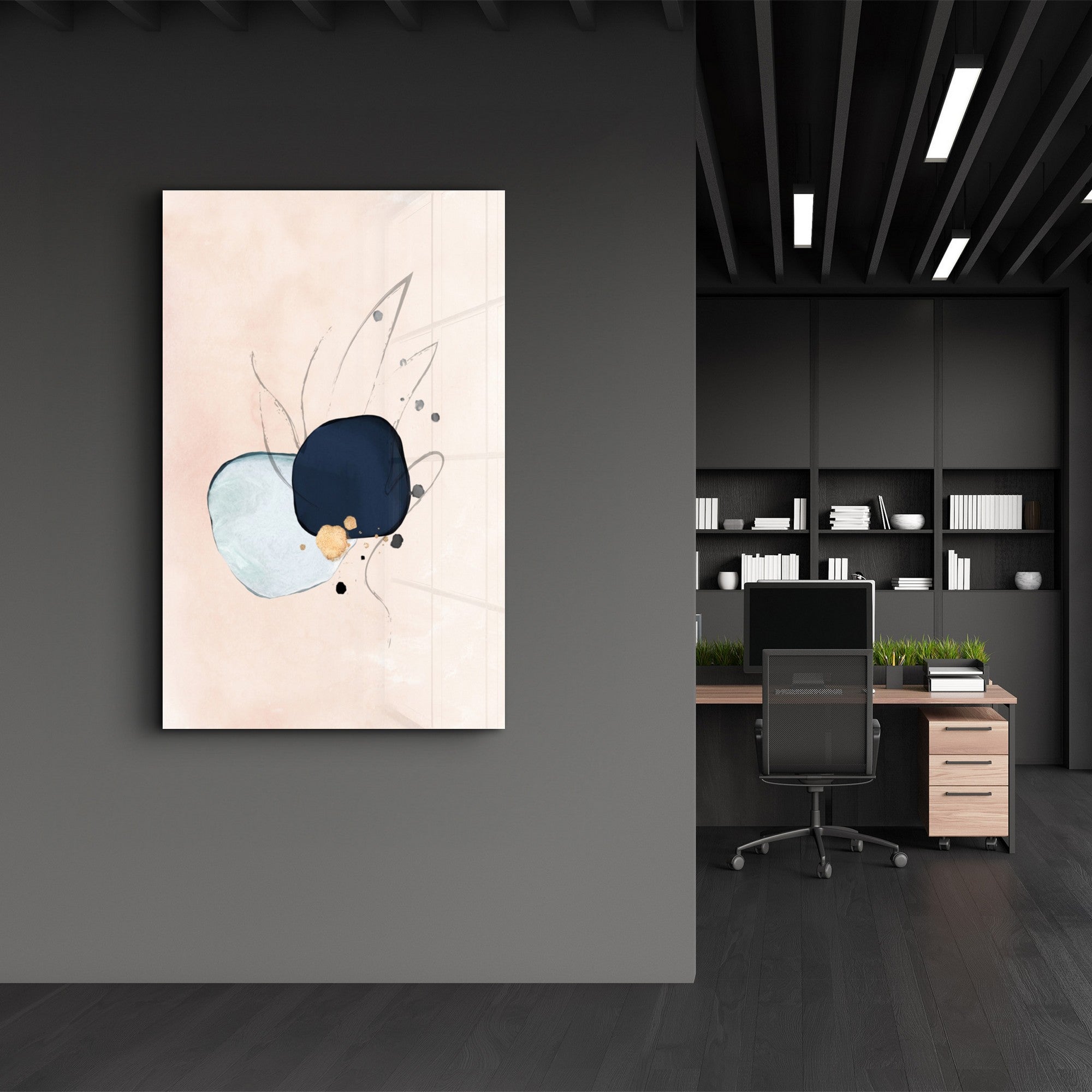 Arte em Vidro Temperado Multicolor 35x55cm - Pintura Decorativa UV de Alta Qualidade