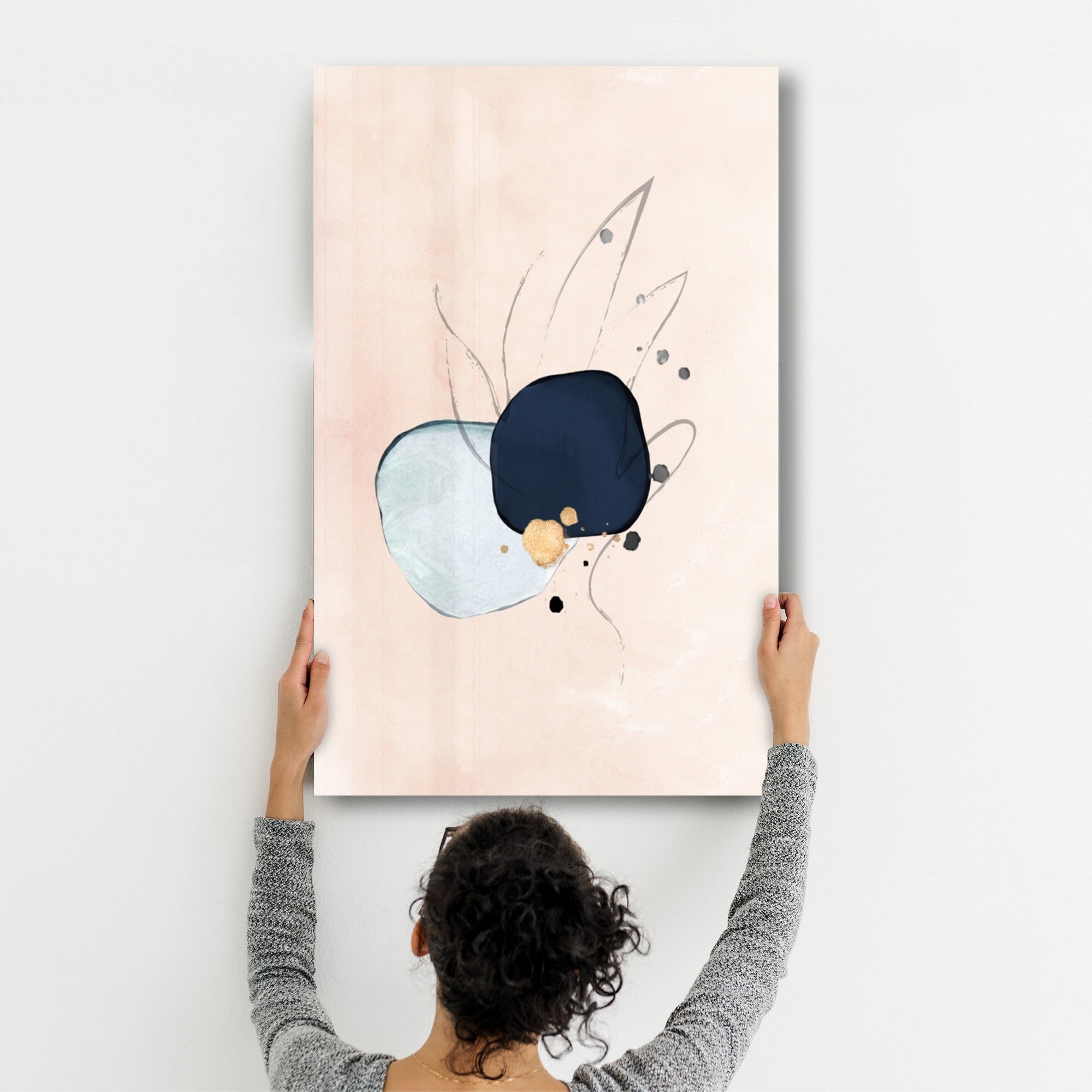 Arte em Vidro Temperado Multicolor 35x55cm - Pintura Decorativa UV de Alta Qualidade