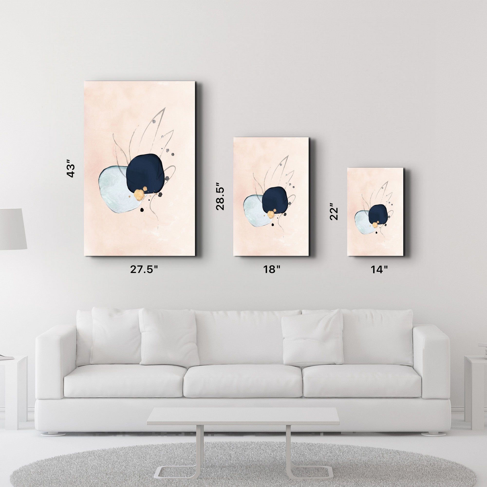 Arte em Vidro Temperado Multicolor 35x55cm - Pintura Decorativa UV de Alta Qualidade