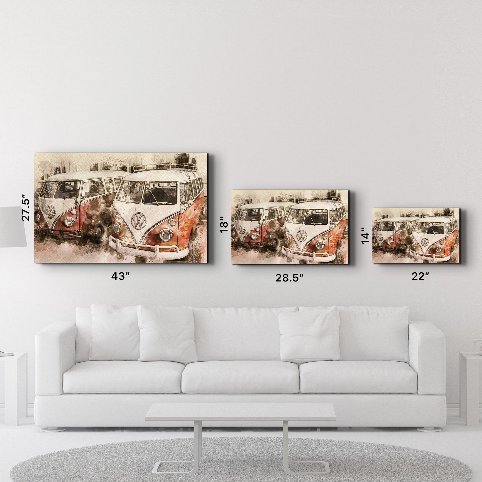 Arte Decorativa em Vidro Temperado Multicolor 35x55cm - Impressão UV de Alta Qualidade