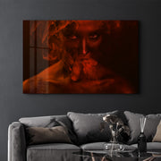 Arte em Vidro Temperado Multicolor 35x55cm - Pintura Decorativa UV Resistente