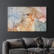 Arte Decorativa em Vidro Temperado Multicolor 35x55cm - Impressão UV de Alta Qualidade