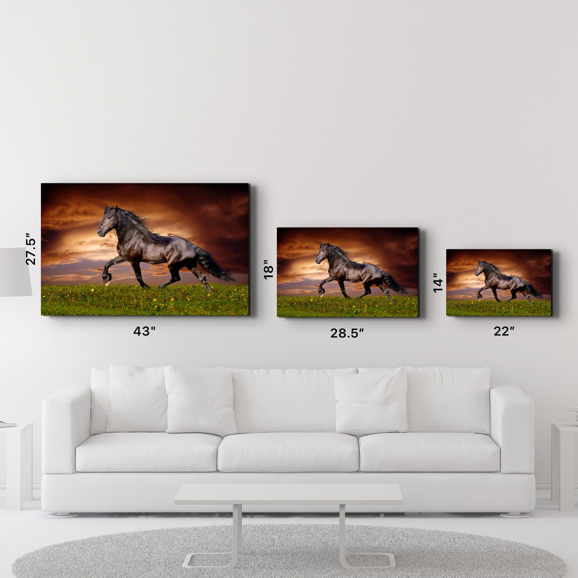 Arte Decorativa em Vidro Temperado Multicolor 35x55cm - Impressão UV de Alta Qualidade