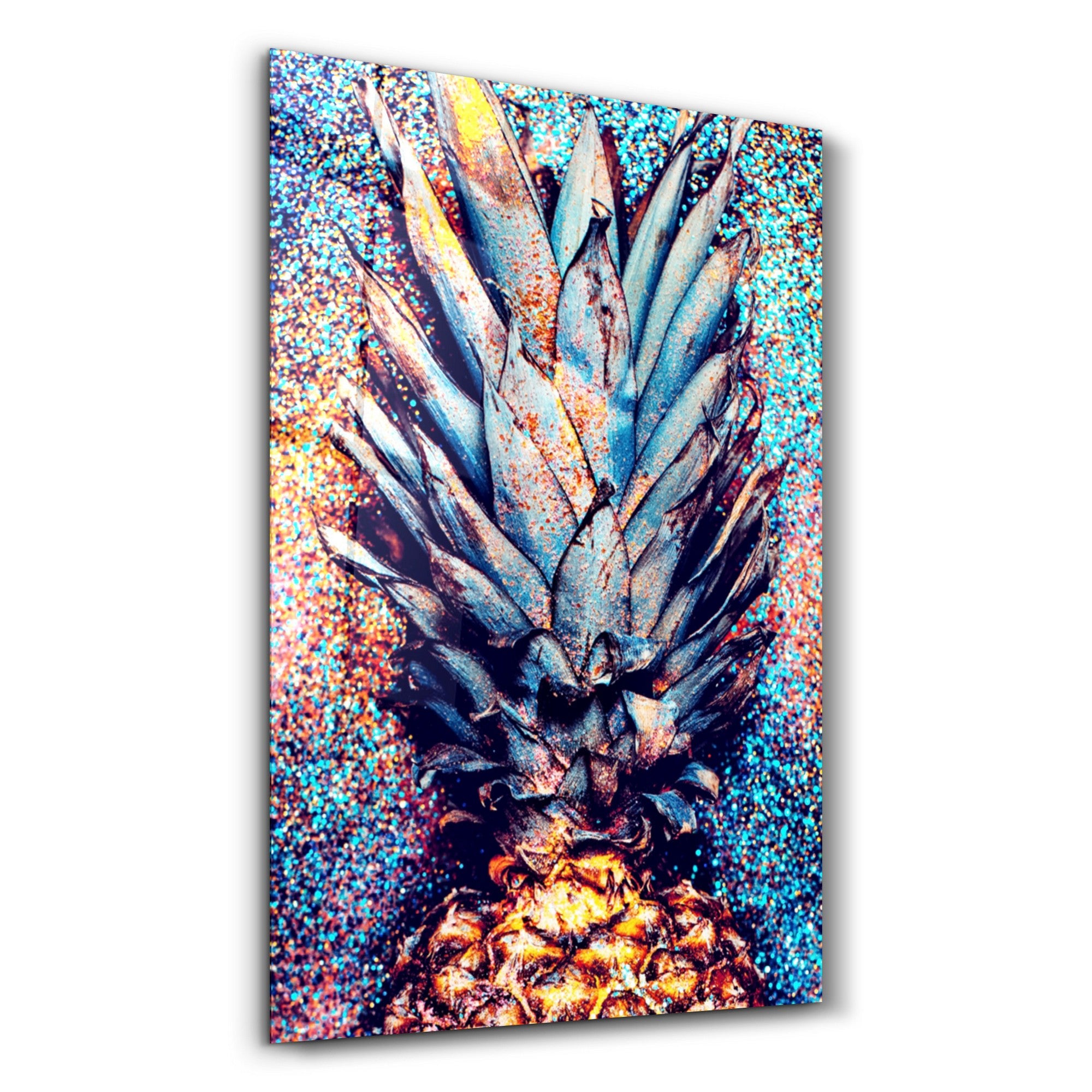 Arte Decorativa em Vidro Temperado Multicolor 35x55cm - Impressão UV de Alta Qualidade