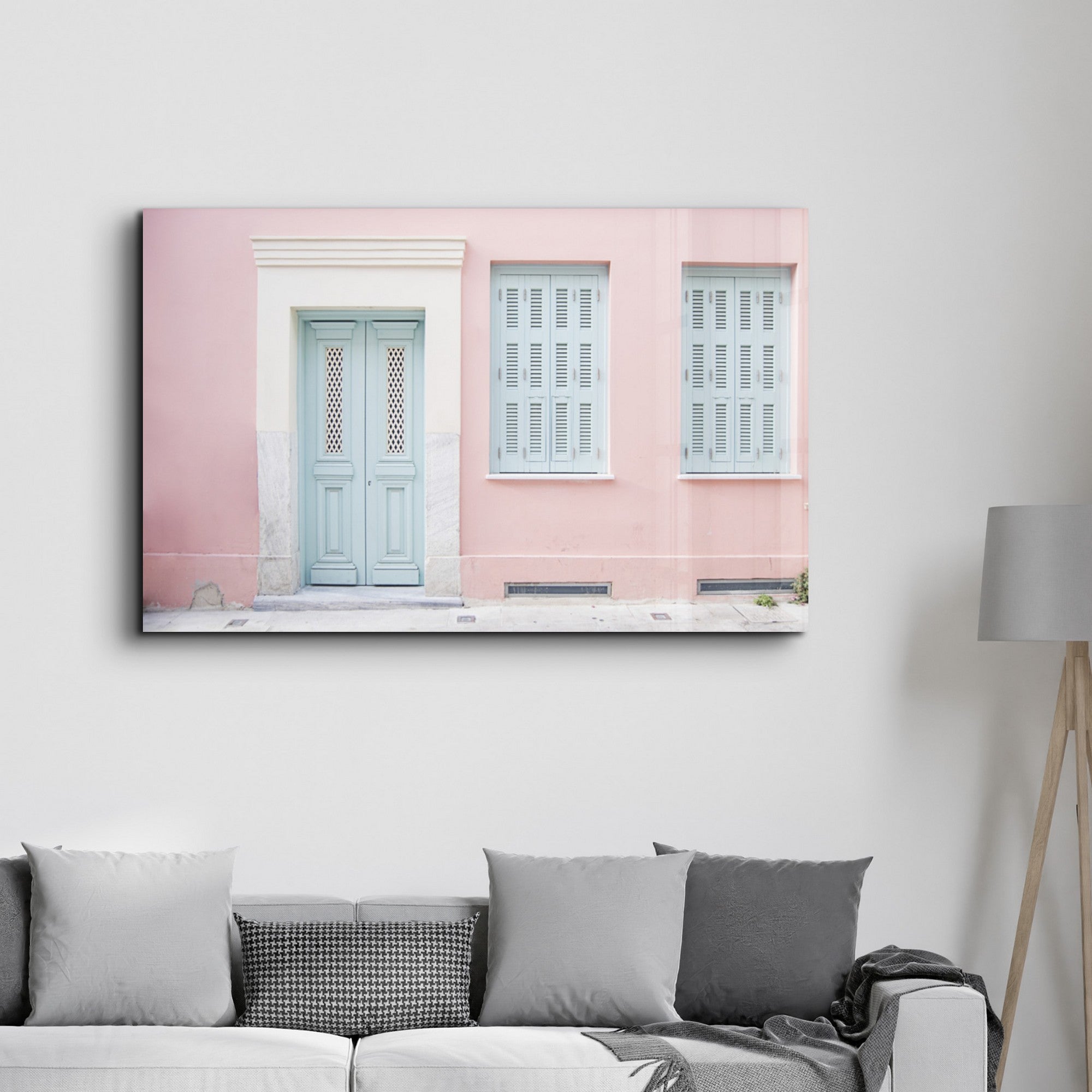 Arte Decorativa em Vidro Temperado Multicolor 70x110cm - Impressão UV de Alta Qualidade