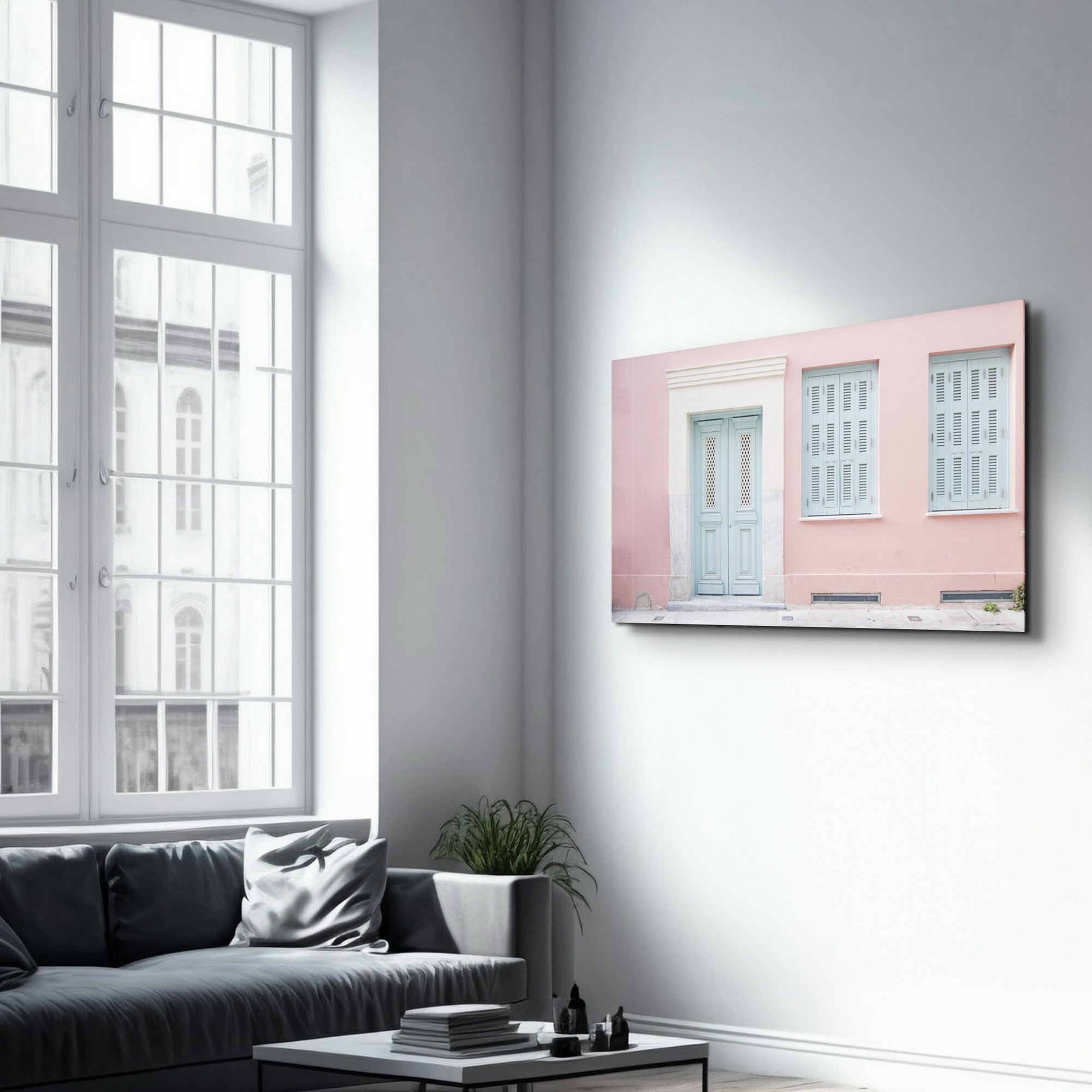 Arte Decorativa em Vidro Temperado Multicolor 70x110cm - Impressão UV de Alta Qualidade