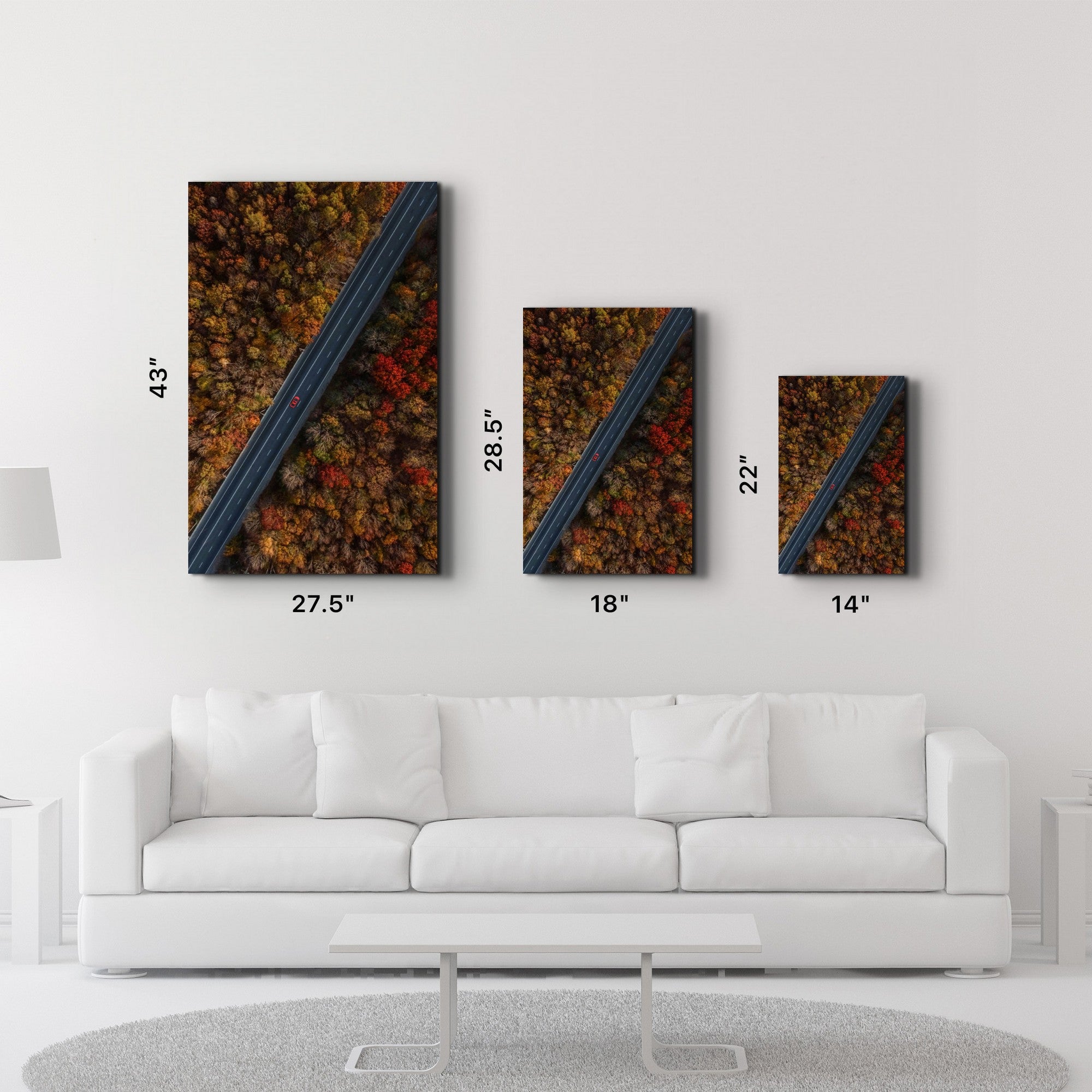 Arte em Vidro Temperado Multicolor 70x110cm - Pintura Decorativa UV de Alta Qualidade