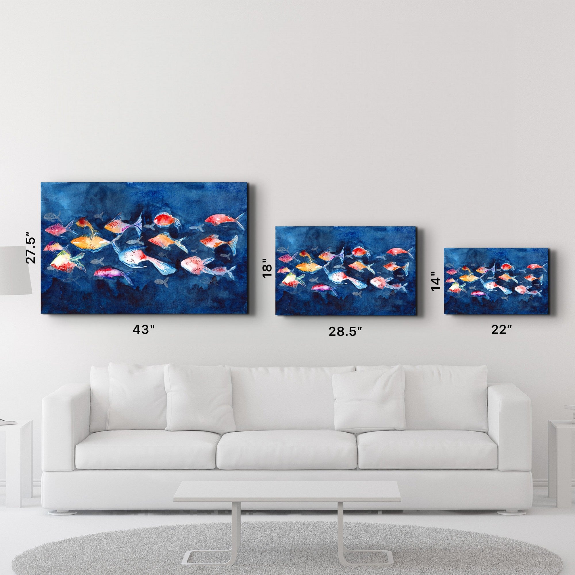 Arte em Vidro Temperado Multicolor 70x110cm - Pintura Decorativa UV de Alta Qualidade