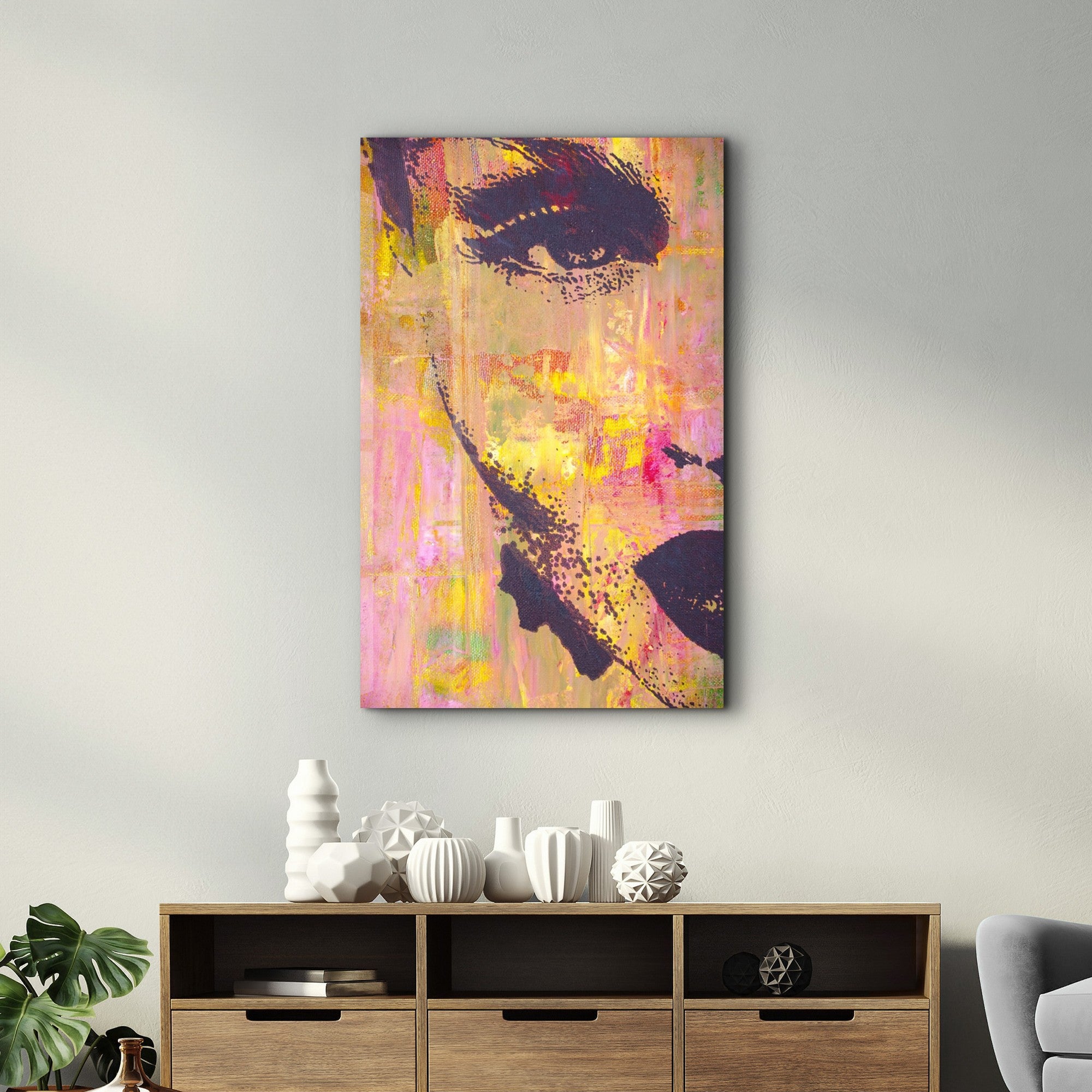 Quadro Decorativo em Vidro Temperado Multicolor 35x55cm - Impressão UV de Alta Qualidade