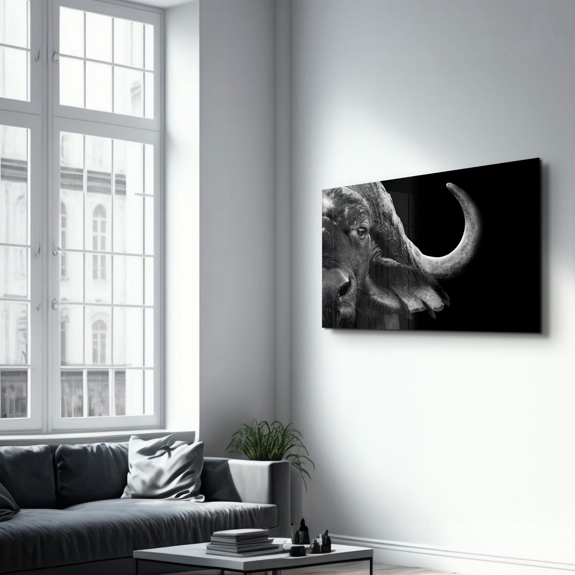 Arte Decorativa em Vidro Temperado Multicolor 70x110cm - Impressão UV de Alta Qualidade