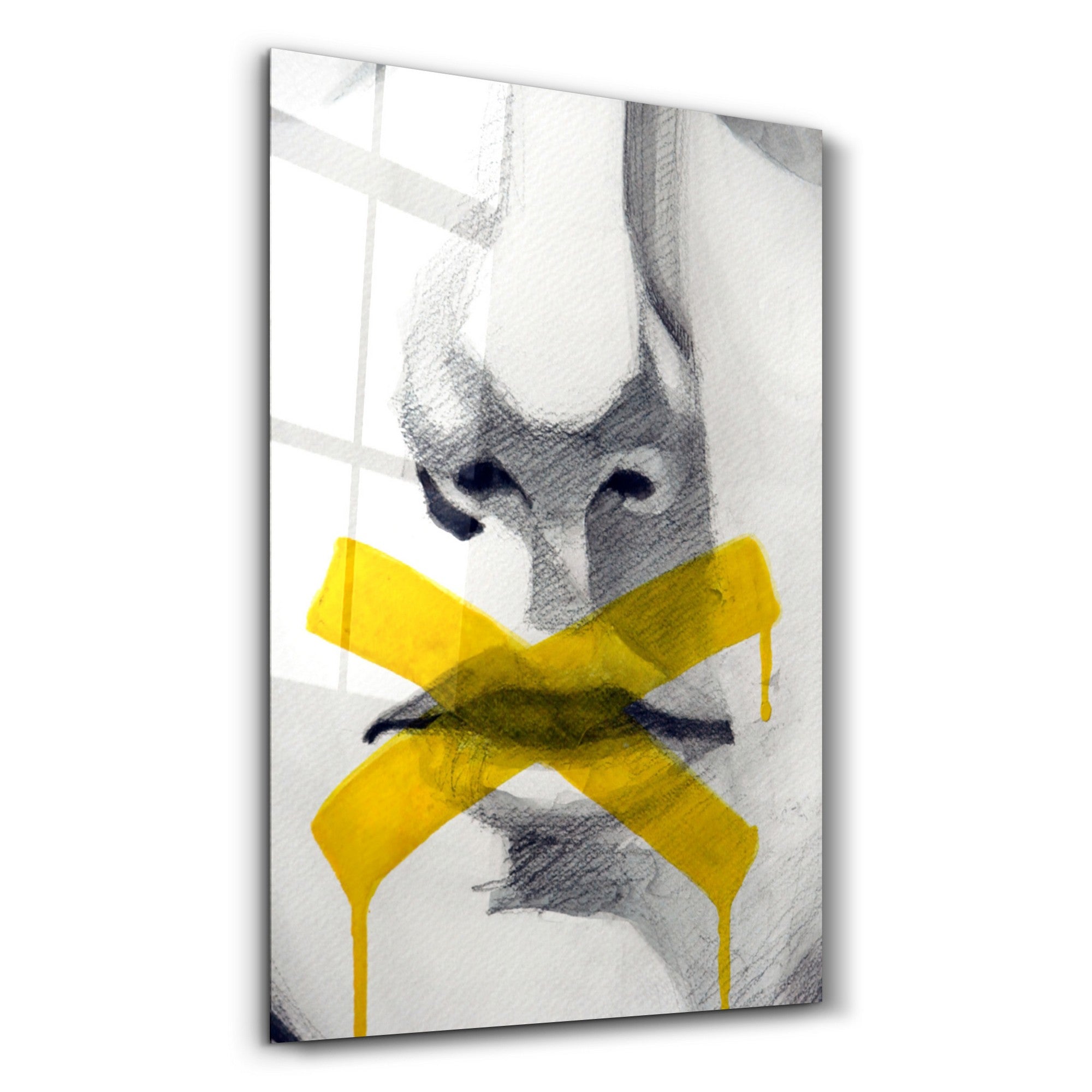 Arte Decorativa em Vidro Temperado Multicolor 35x55cm - Impressão UV de Alta Qualidade