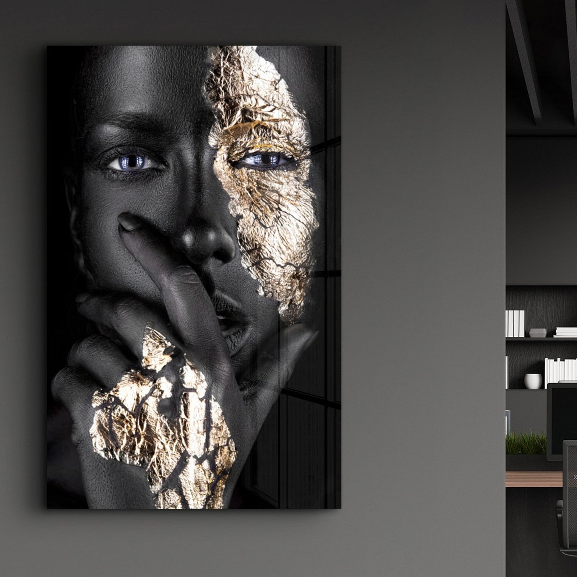 Arte em Vidro Temperado Multicolor 70x110cm - Pintura Decorativa UV de Alta Qualidade