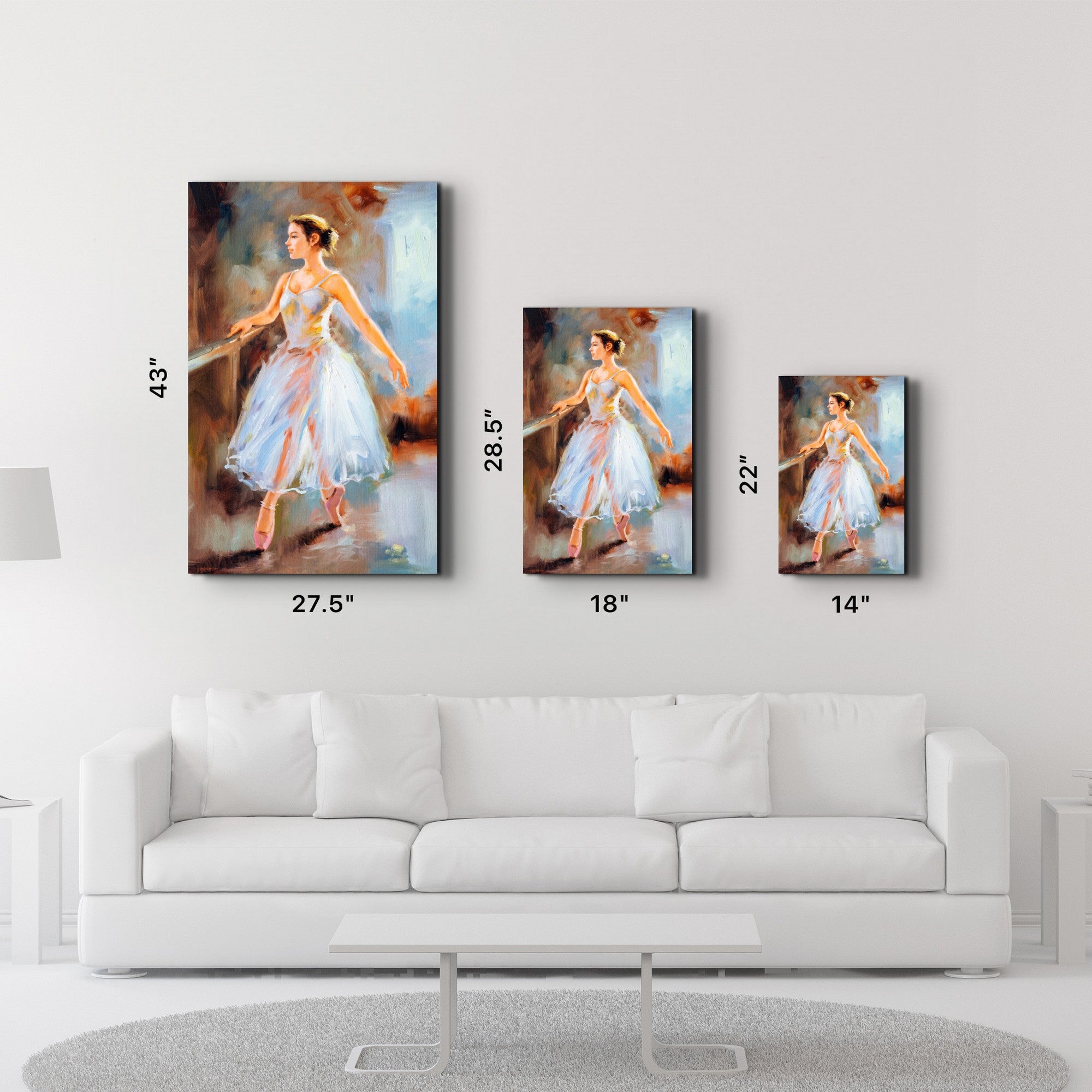 Arte Decorativa em Vidro Temperado Multicolor 35x55cm - Impressão UV de Alta Qualidade