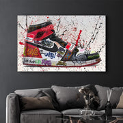 Arte em Vidro Temperado Multicolor 35x55cm - Pintura Decorativa UV de Alta Qualidade