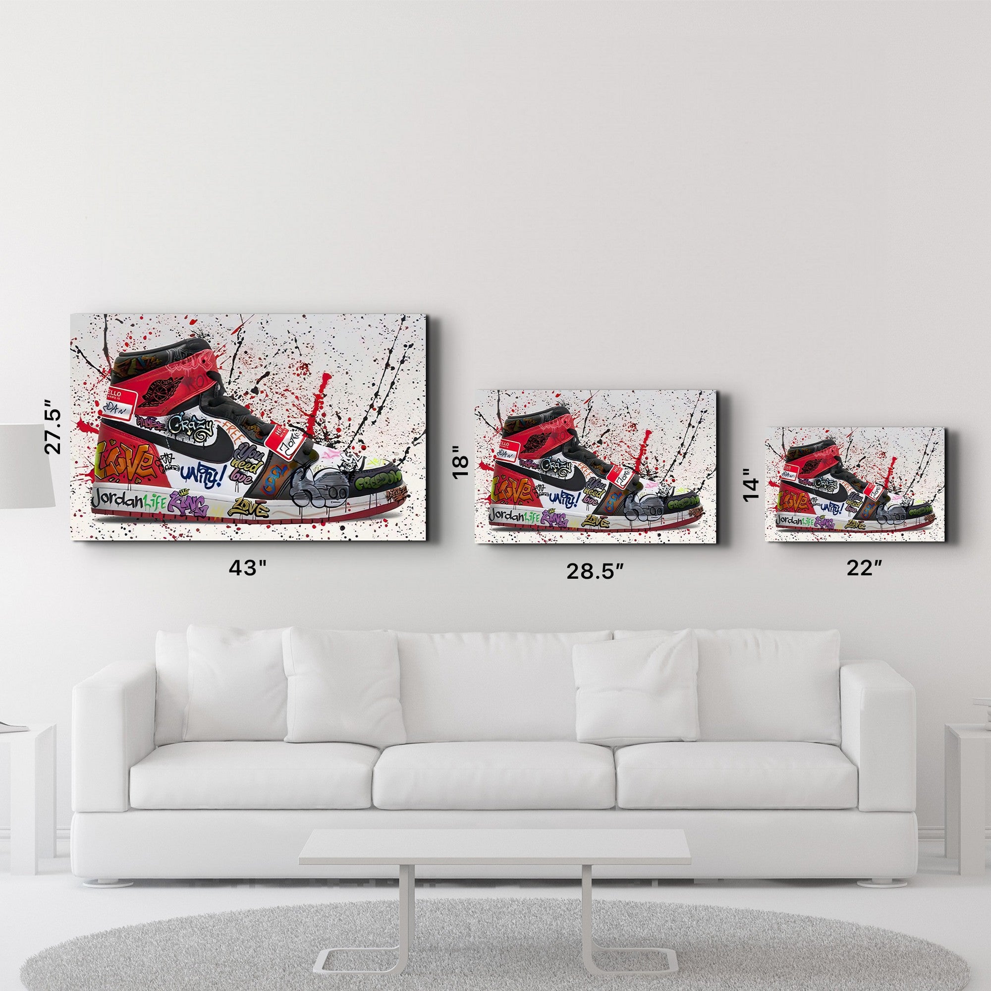 Arte em Vidro Temperado Multicolor 70x110cm - Pintura Decorativa UV de Alta Qualidade