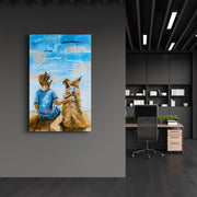 Arte em Vidro Temperado Multicolor 35x55cm - Pintura Decorativa UV de Alta Qualidade