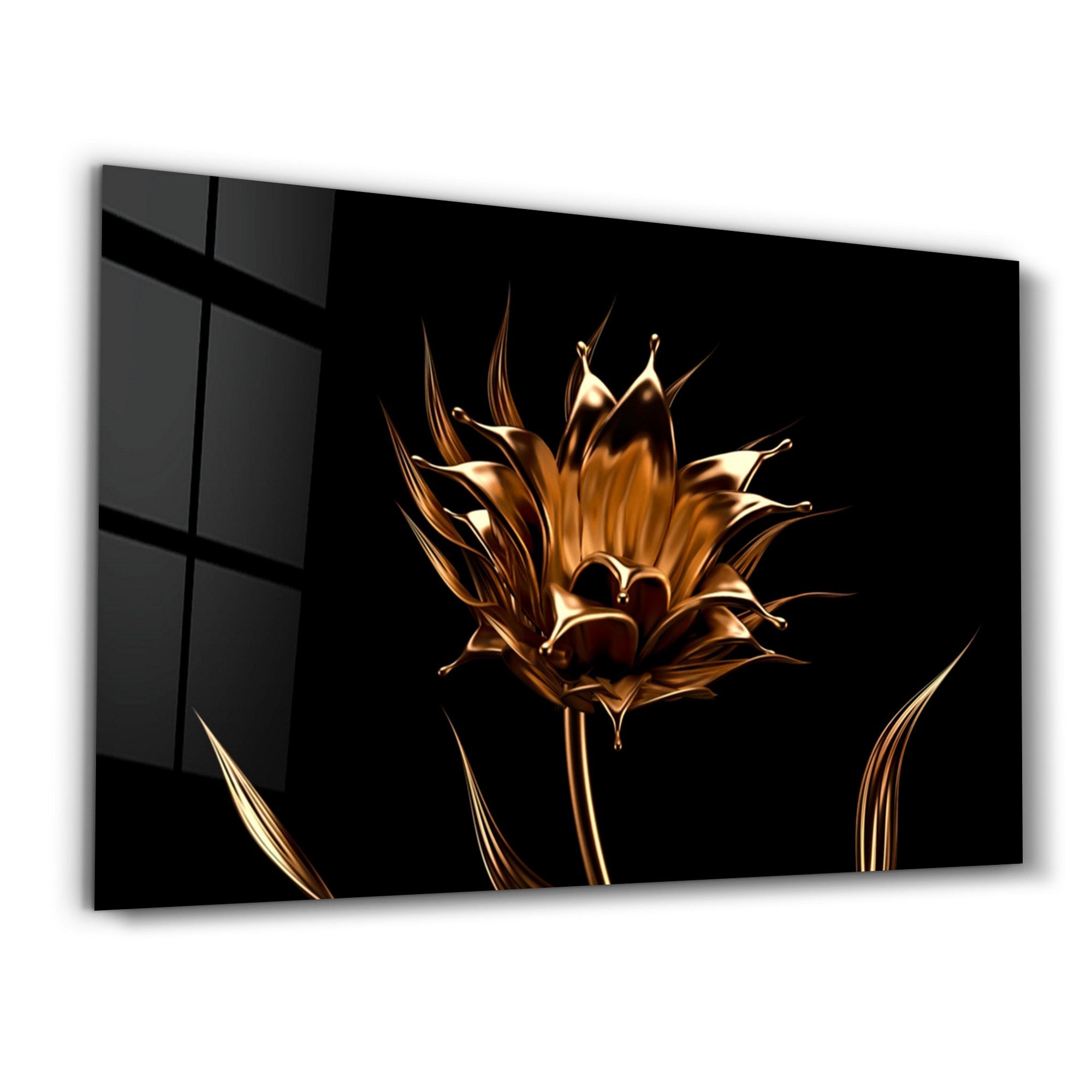 Arte Decorativa em Vidro Temperado Multicolor 70x110cm - Impressão UV de Alta Qualidade