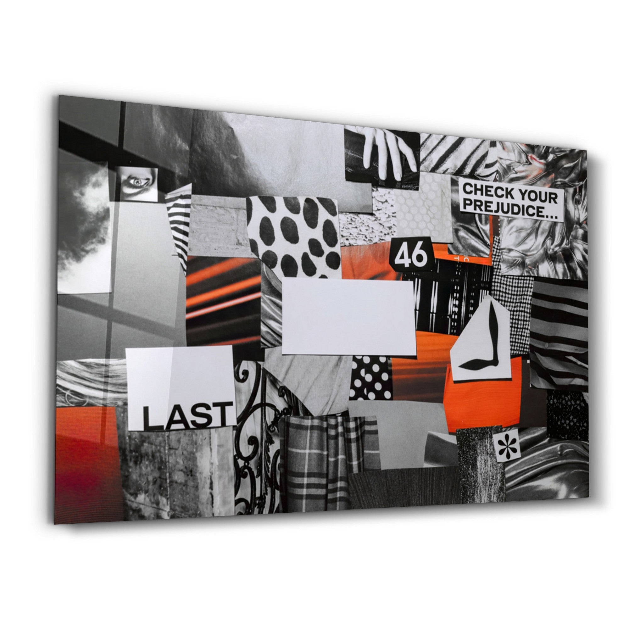 Arte Decorativa em Vidro Temperado Multicolor 35x55cm - Impressão UV de Alta Qualidade