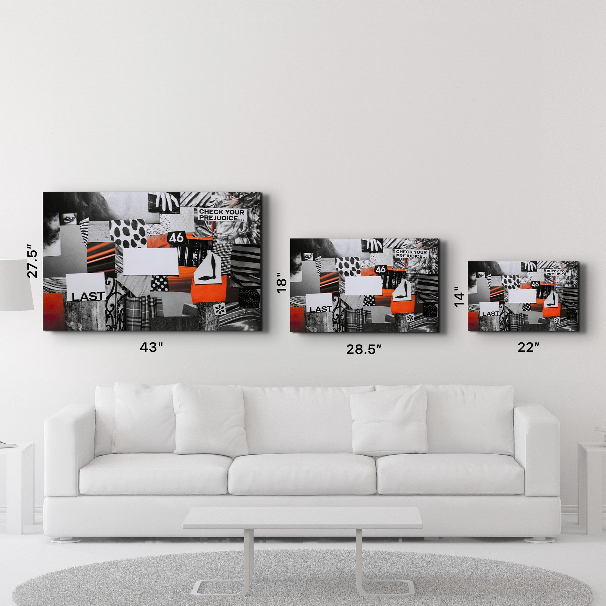 Arte Decorativa em Vidro Temperado Multicolor 35x55cm - Impressão UV de Alta Qualidade