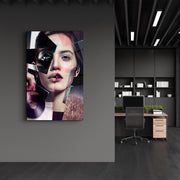 Arte Decorativa em Vidro Temperado Multicolor 35x55cm - Impressão UV de Alta Qualidade