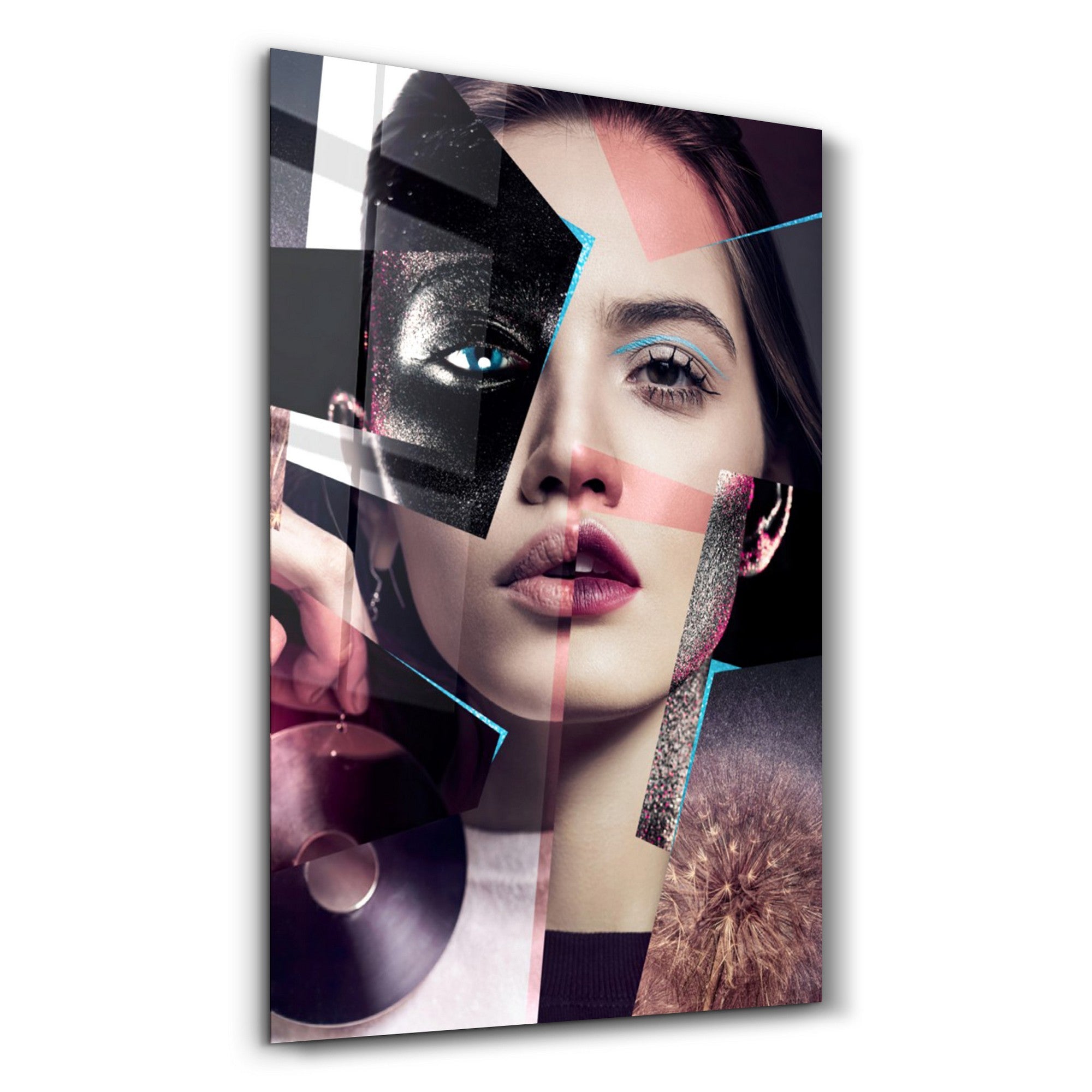 Arte em Vidro Temperado Multicolor 70x110cm - Pintura Decorativa UV de Alta Qualidade