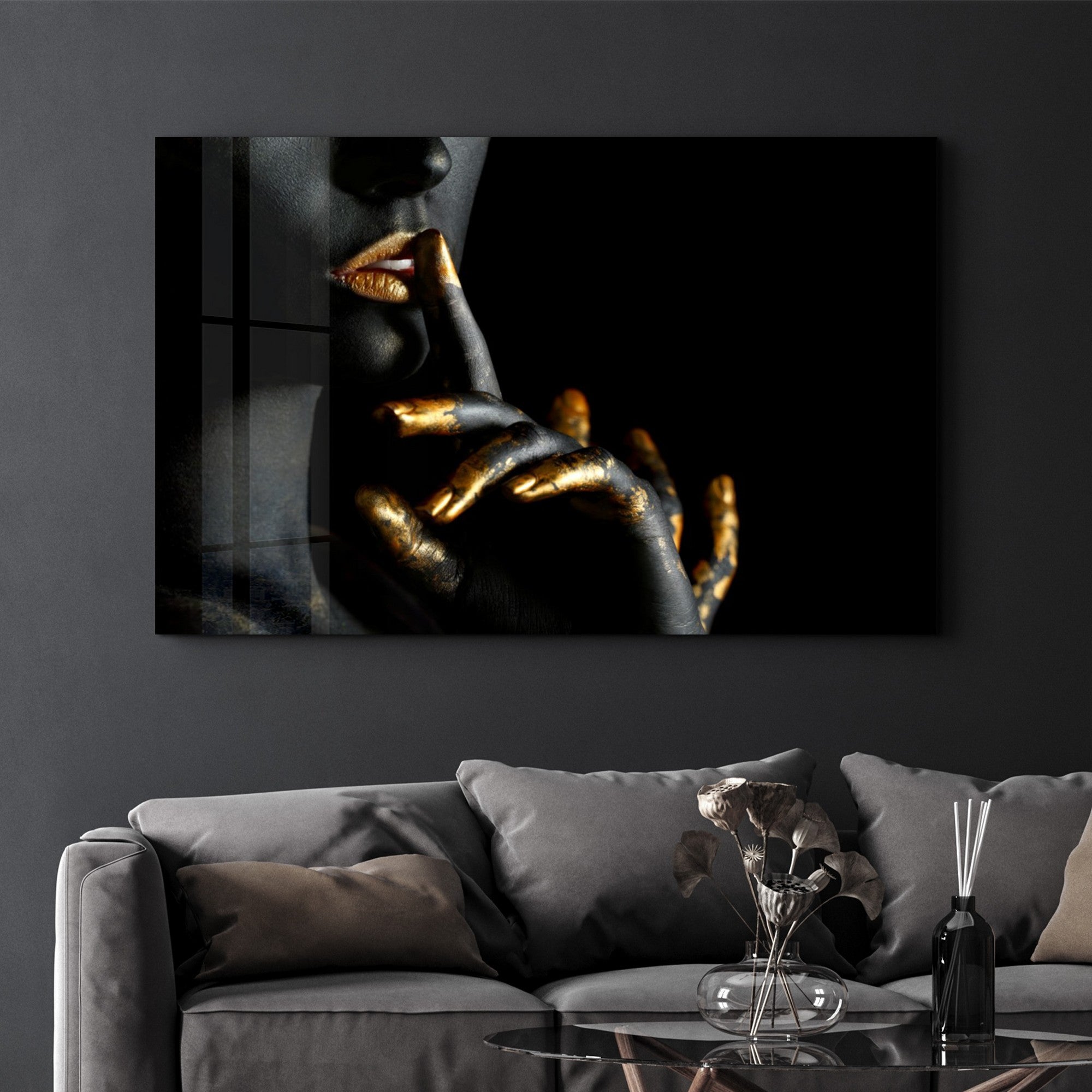 Arte em Vidro Temperado Multicolor 70x110cm - Pintura Decorativa UV de Alta Qualidade