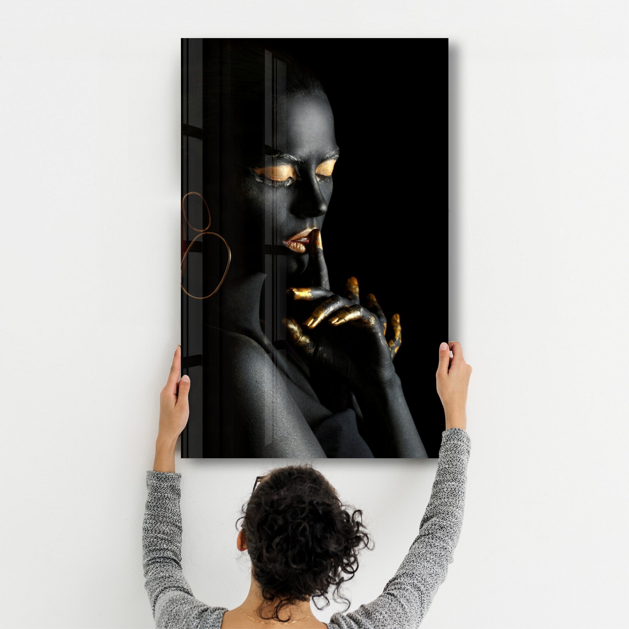 Arte em Vidro Temperado Multicolor 70x110cm - Pintura Decorativa UV de Alta Qualidade