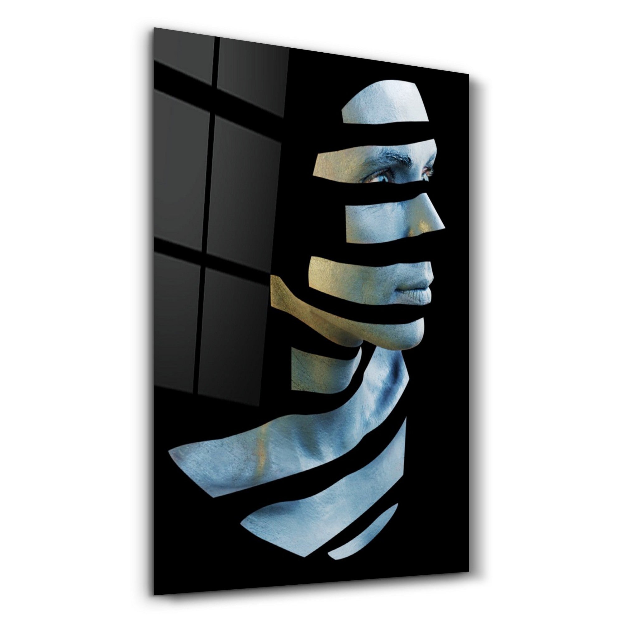 Arte em Vidro Temperado Multicolor 70x110cm - Pintura Decorativa UV de Alta Qualidade