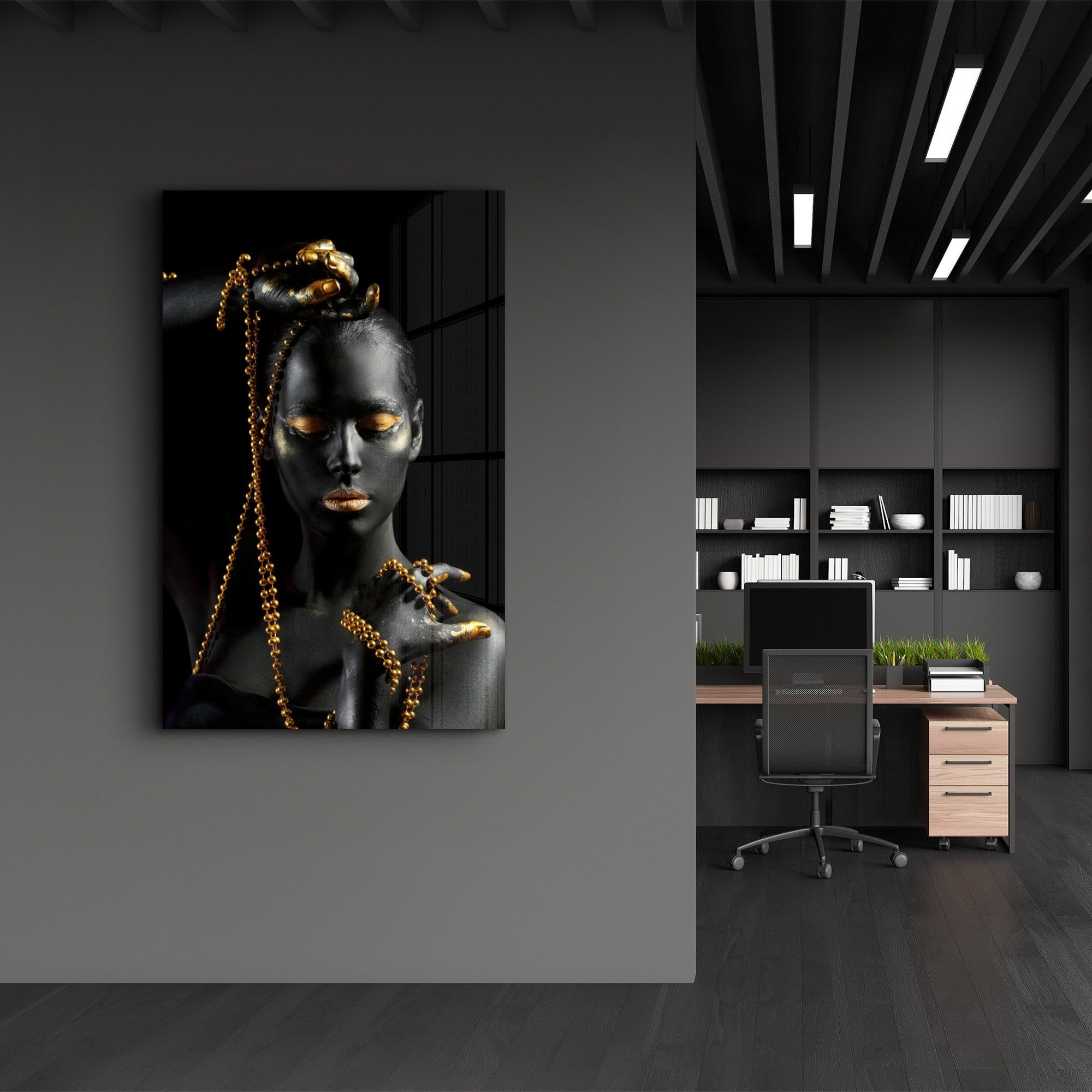 Arte em Vidro Temperado Multicolor 70x110cm - Pintura Decorativa UV de Alta Qualidade