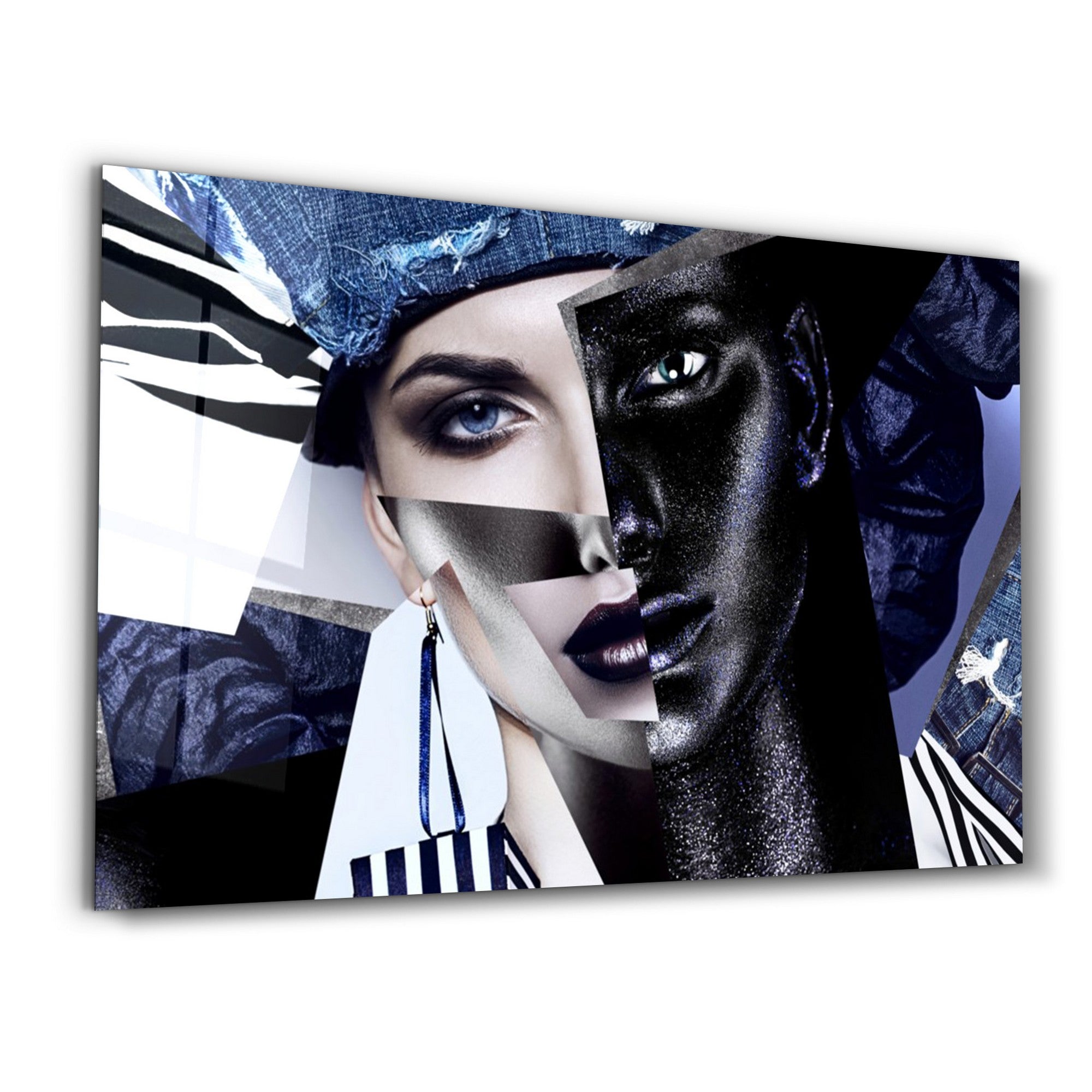 Arte em Vidro Temperado Multicolor 70x110cm - Pintura Decorativa UV de Alta Qualidade