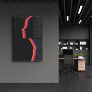 Arte em Vidro Temperado Multicolor 70x110cm - Pintura Decorativa UV Premium OGLS-9044