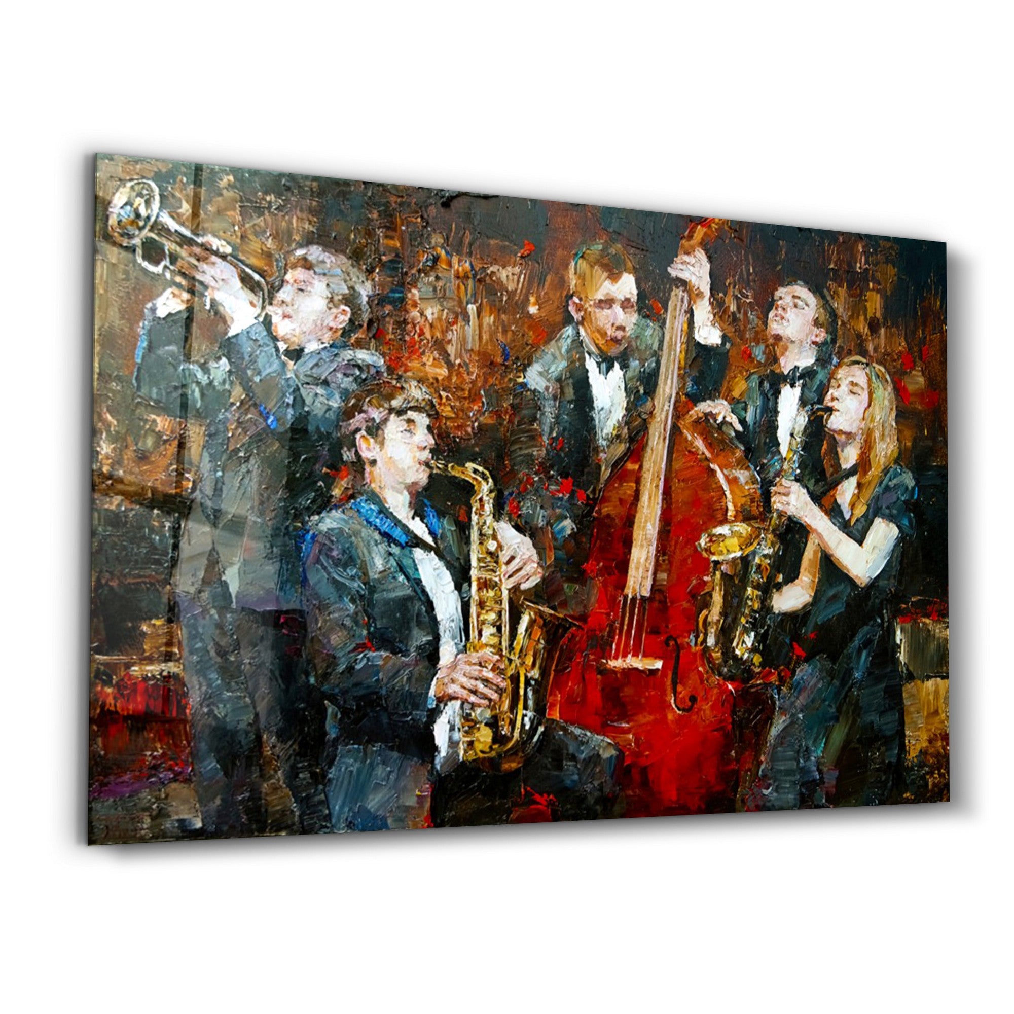 Arte em Vidro Temperado Multicolor 70x110cm - Pintura Decorativa UV de Alta Qualidade