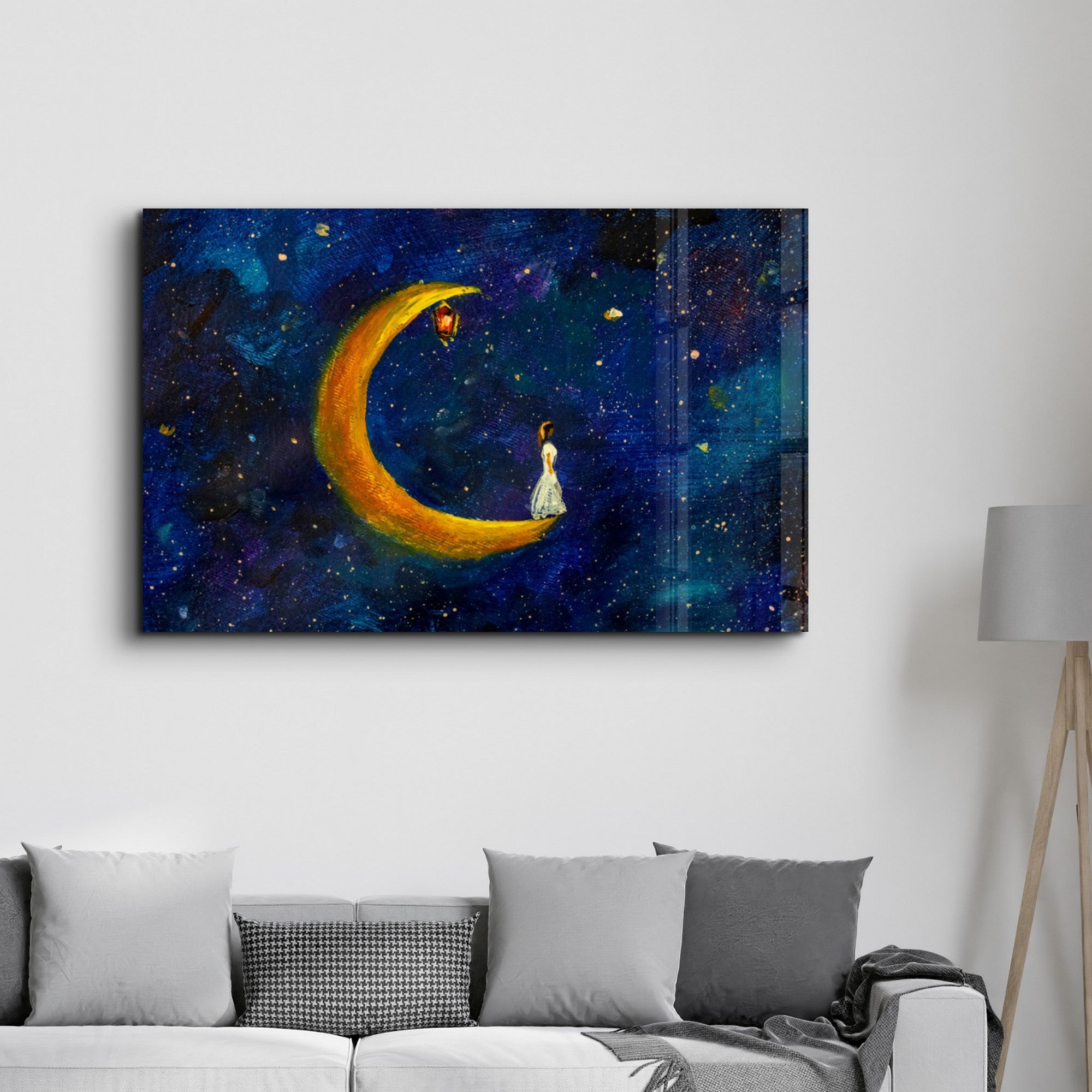 Arte Decorativa em Vidro Temperado Multicolor 70x110cm - Impressão UV de Alta Qualidade