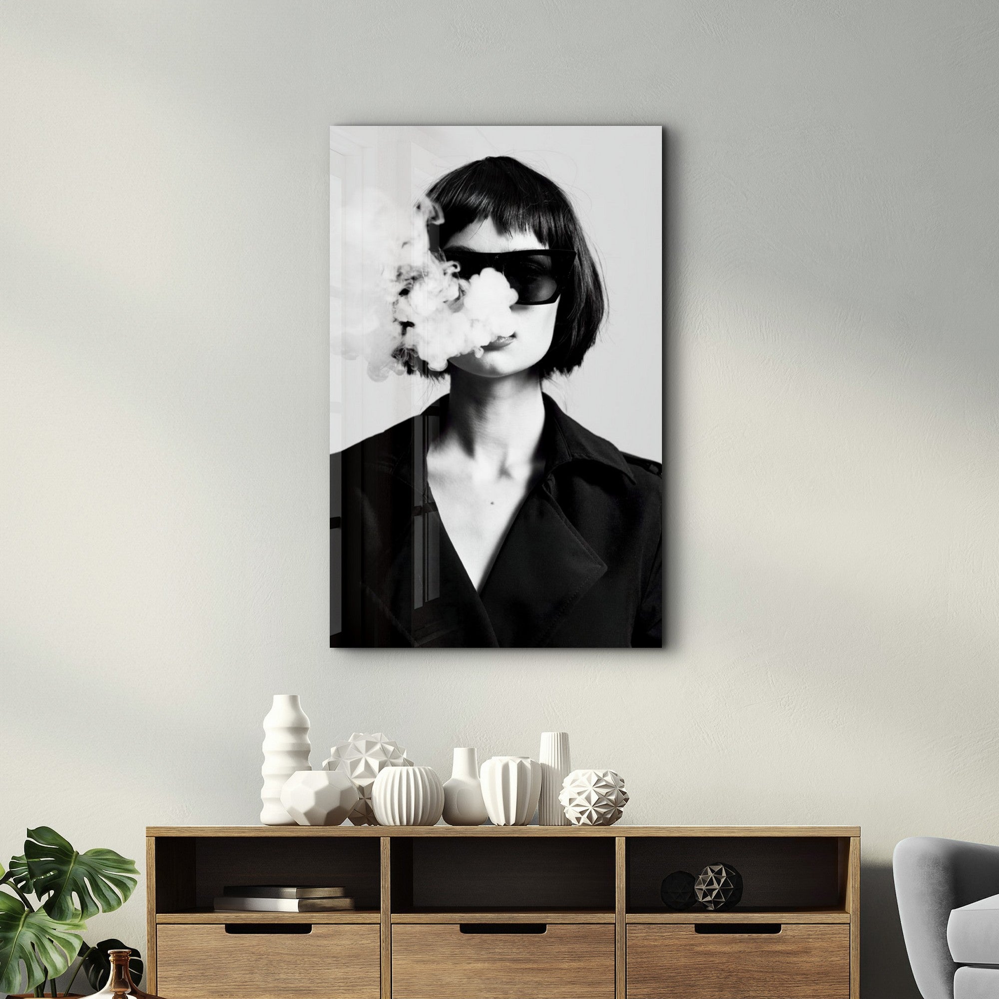 Arte em Vidro Temperado Multicolor 70x110cm - Pintura Decorativa UV de Alta Qualidade