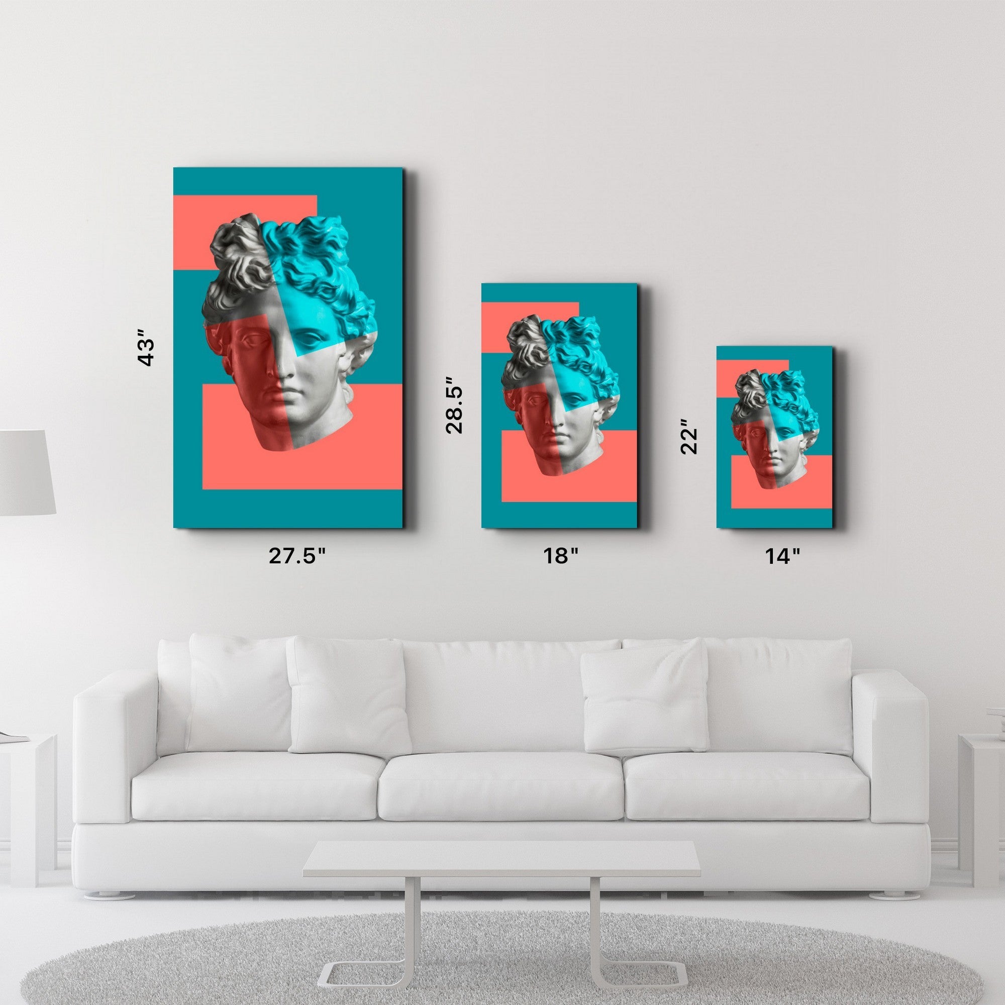 Arte em Vidro Temperado Multicolor 70x110cm - Pintura Decorativa UV de Alta Qualidade