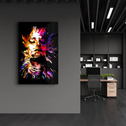 Arte Decorativa em Vidro Temperado Multicolor 35x55cm - Impressão UV de Alta Qualidade