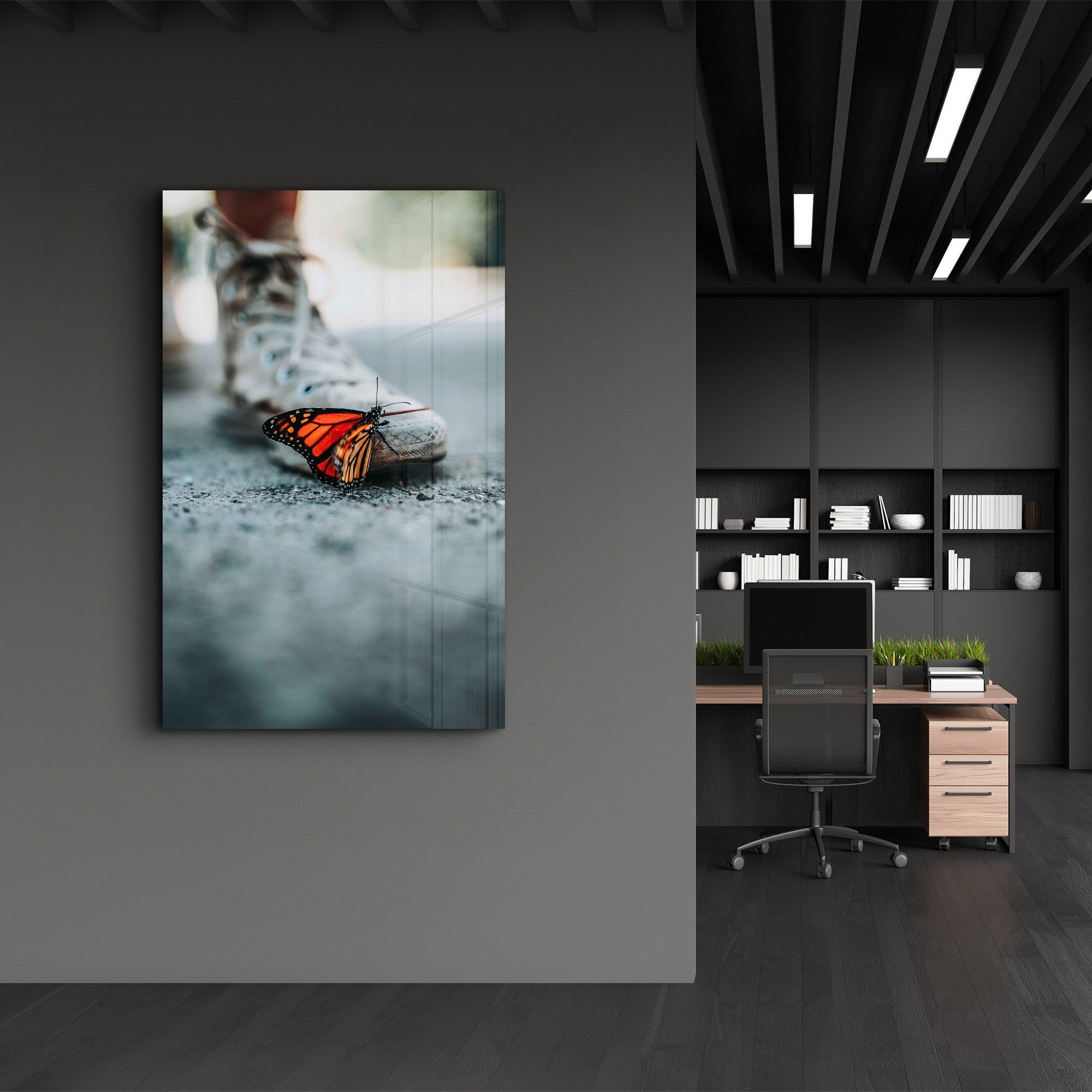 Arte Decorativa em Vidro Temperado Multicolor 35x55cm - Impressão UV de Alta Qualidade