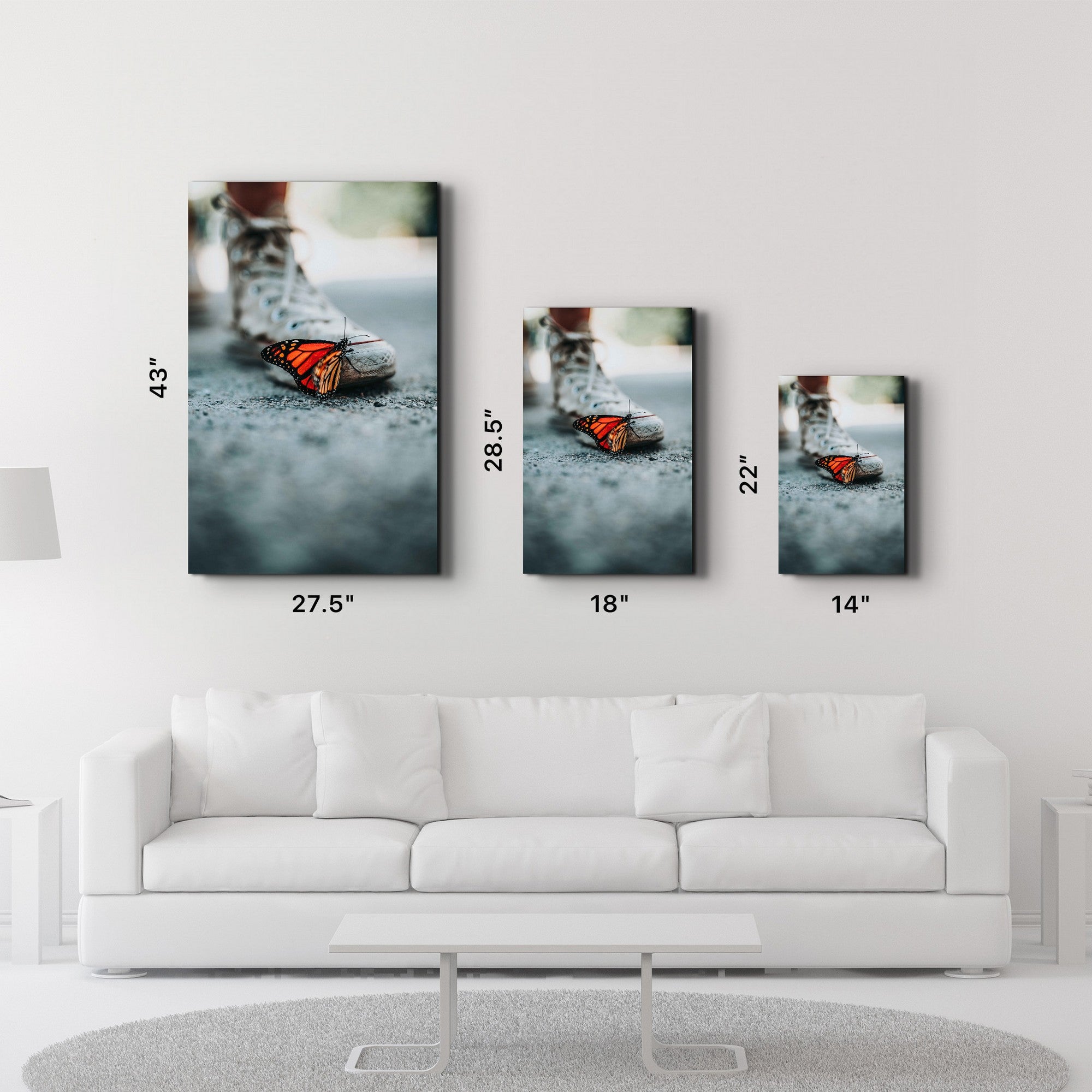 Arte Decorativa em Vidro Temperado Multicolor 35x55cm - Impressão UV de Alta Qualidade