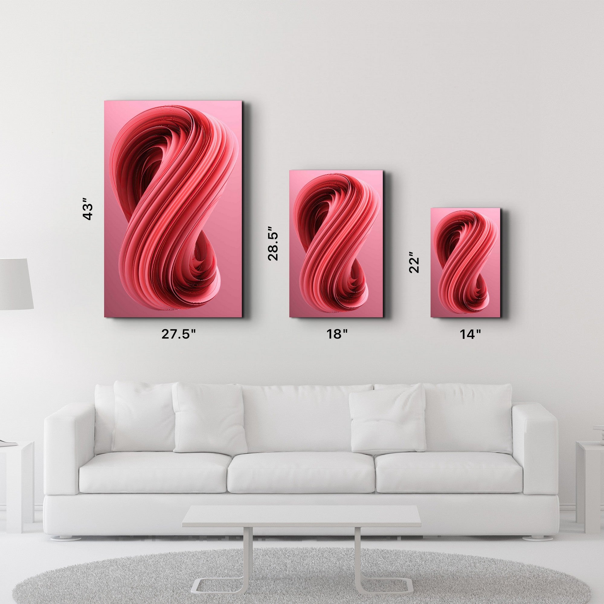 Arte Decorativa em Vidro Temperado Multicolor 35x55cm - Impressão UV de Alta Qualidade