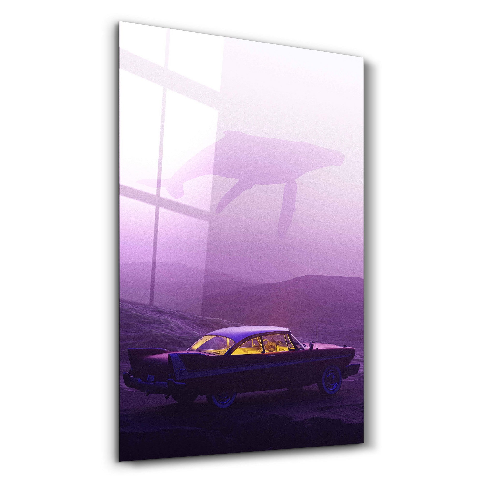 Arte Decorativa em Vidro Temperado Multicolor 70x110cm - Impressão UV de Alta Qualidade